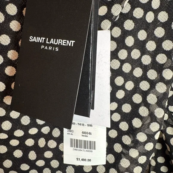 St Laurent dress